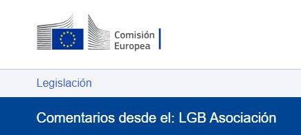 APORTACIÓN DE LGB ASOCIACIÓN A LA CONSULTA PÚBLICA DE LA COMISIÓN EN LA UE